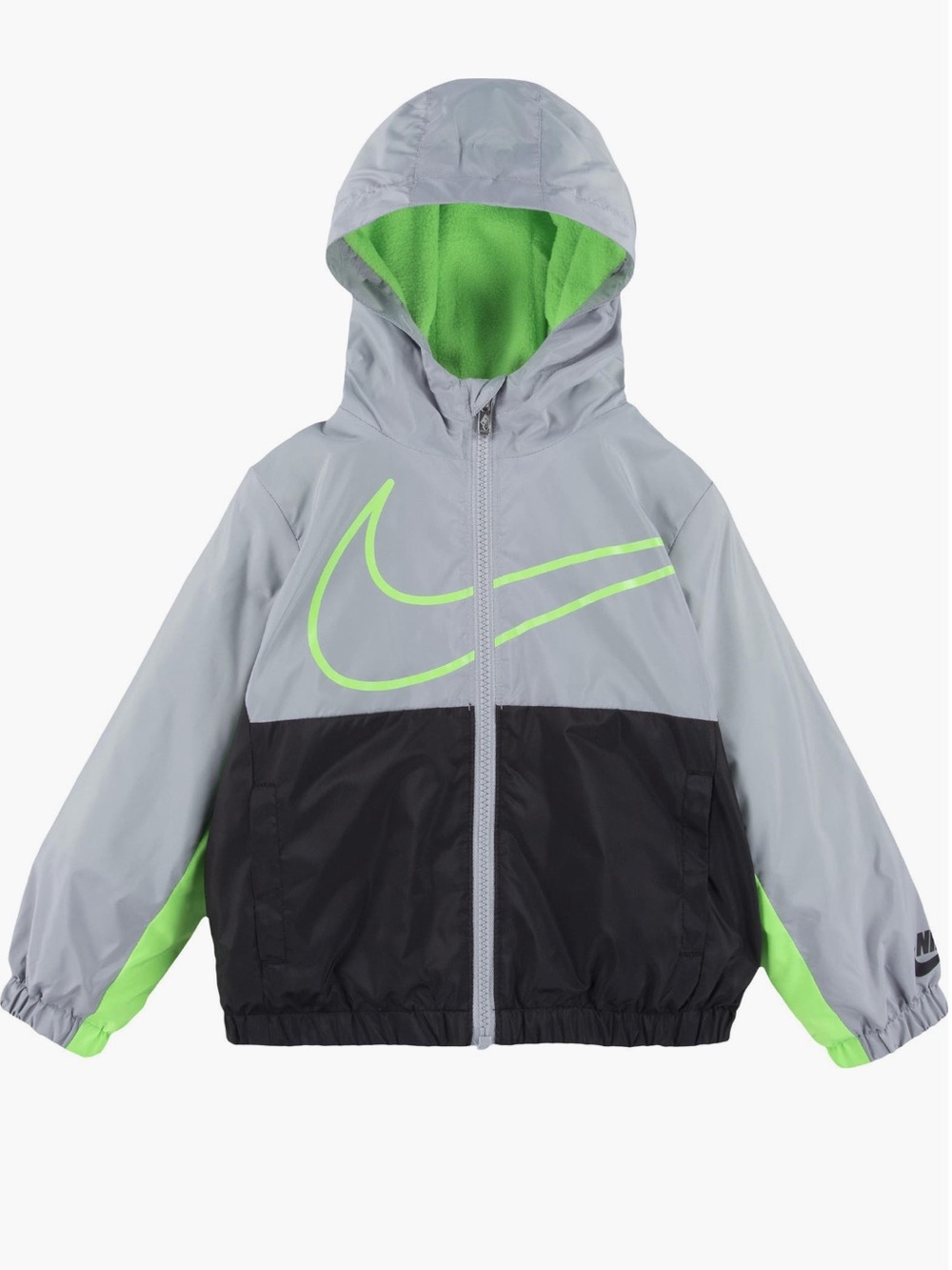 Nike Kids' Swoosh Fleece Lined Windbreaker Jacket (Toddler)